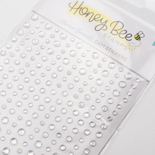Honey Bee Stamps - Gem Stickers - Aurora Borealis